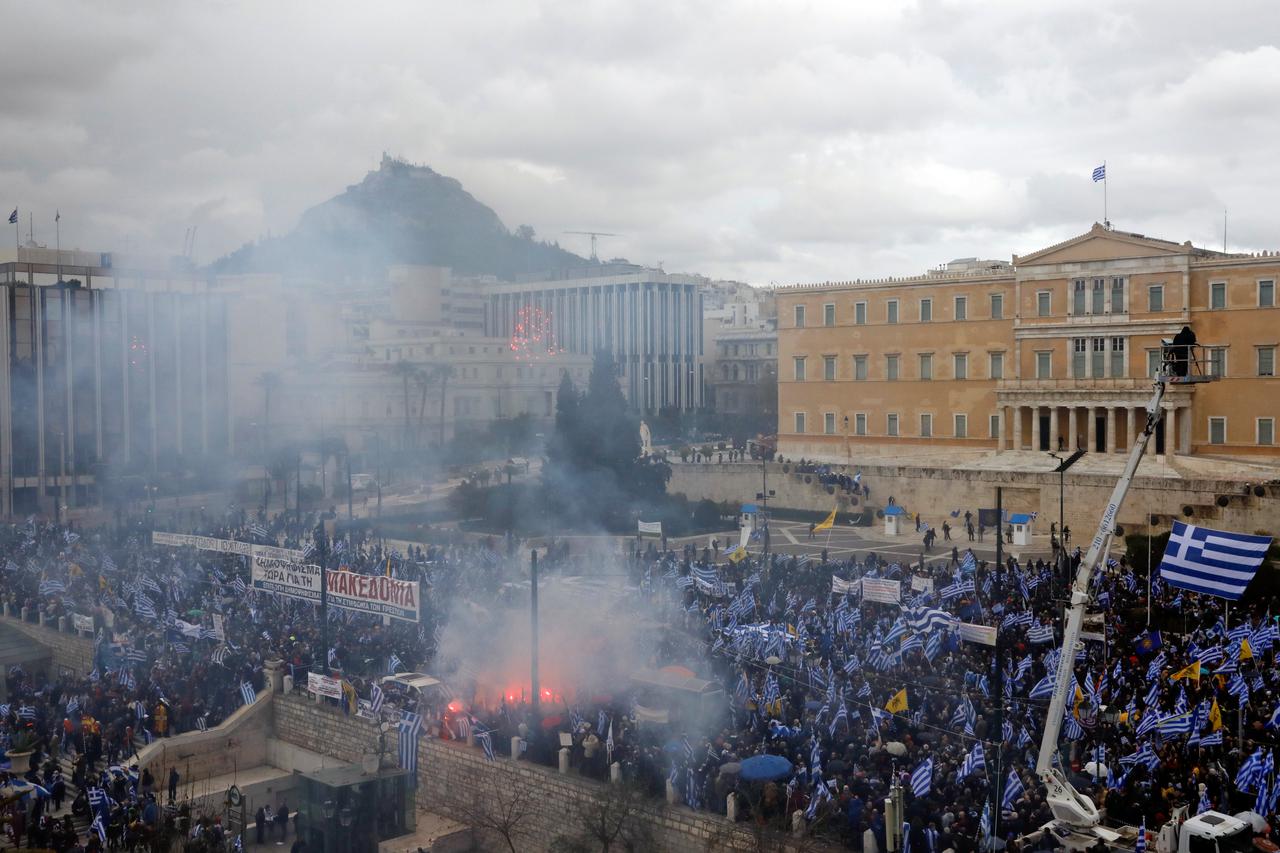 Veliki prosvjedi u Grčkoj
