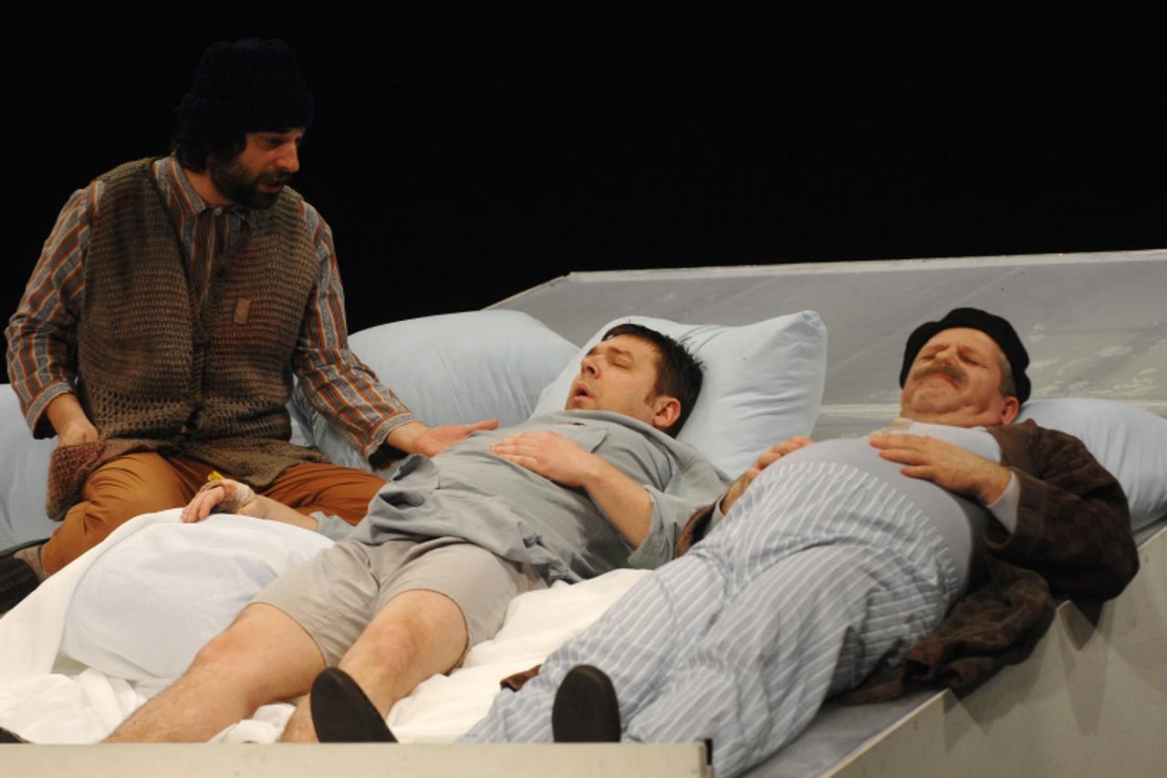 '26.03.2011., Zagreb- Premijera predstave Bolnica na kraju grada redateljice Sase Broz u Satiriclom kazalistu Kerempuh. Photo: Davor Visnjic/PIXSELL'