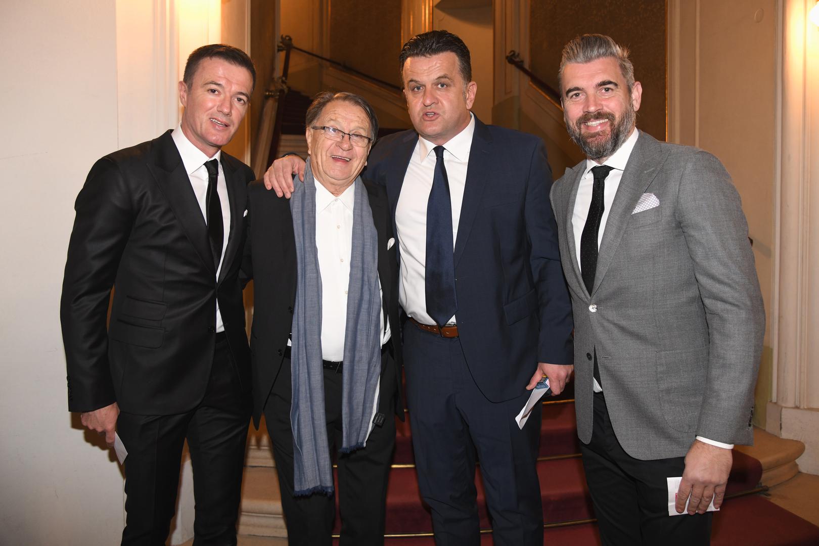 Joško Jeličić, Ćiro Blažević, Andrija Jarak i Stipe Pletikosa.