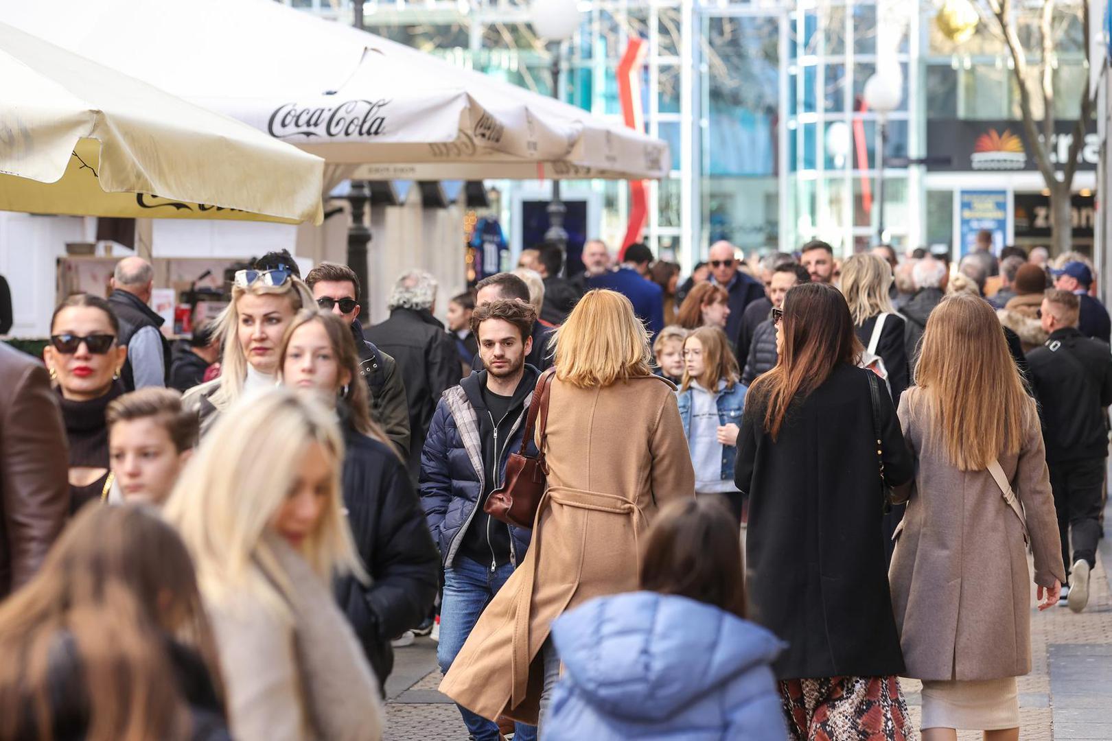 31.12.2022., Zagreb - Guzva u centru grada na zadnji dan 2022 godine. Photo: Luka Stanzl/PIXSELL