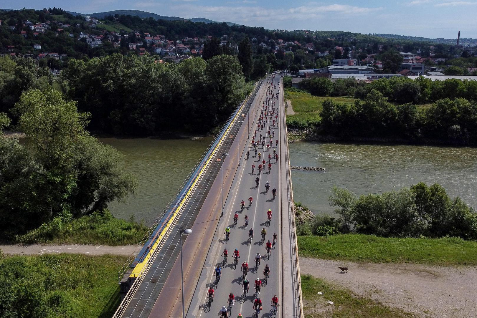 11.06.2022., Zagreb - Jubilarna 40. Vecernjakova biciklijada vozila se od Zagreba do Samobora. Photo: Igor Kralj/PIXSELL