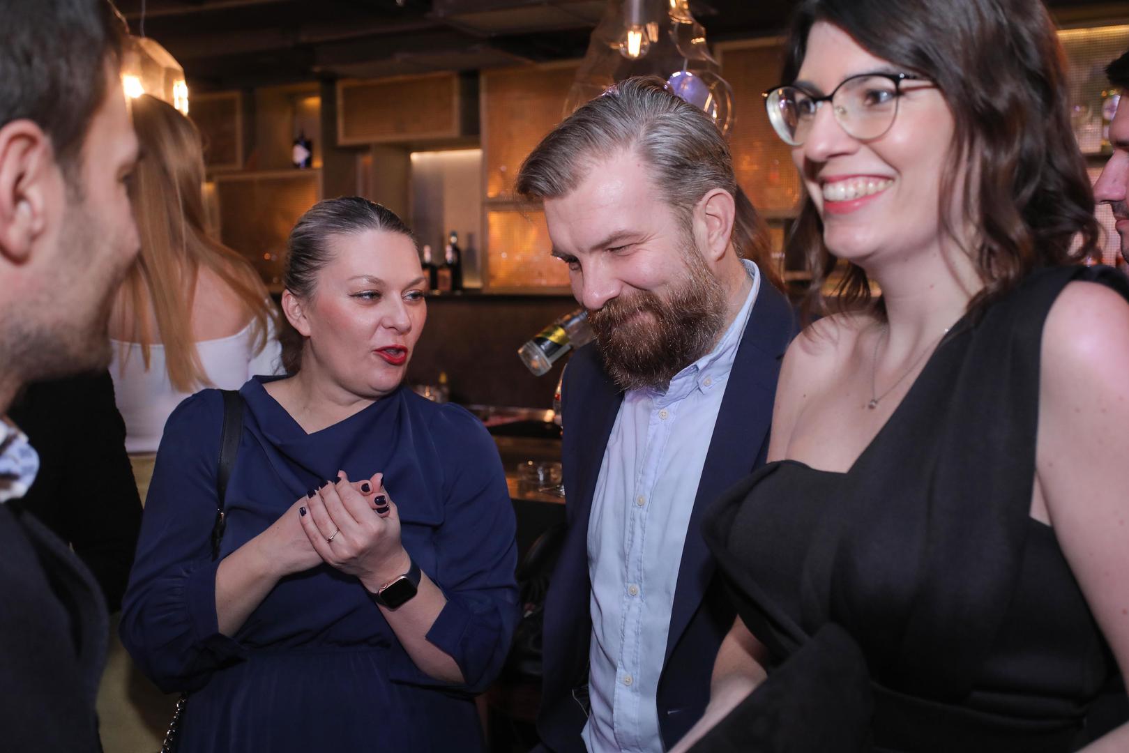 Na raskošnom partyju u klubu Kontesa okupili su se svi oni koji će 22. ožujka u zagrebačkom HNK-u prisustvovati 30. rođendanu Večernjakove ruže. 
