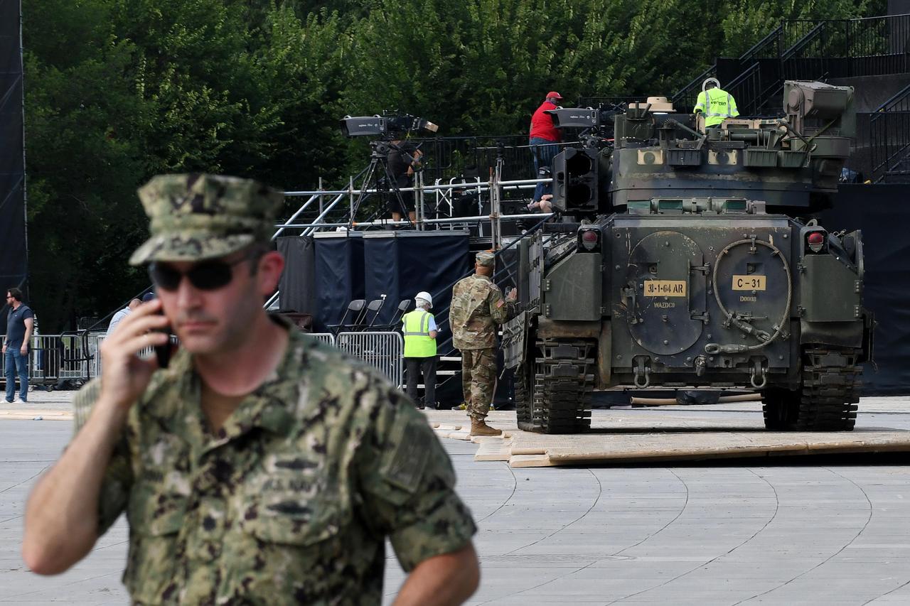 Washington:  Pripreme za Trumpov govor na Dan nezavisnosti