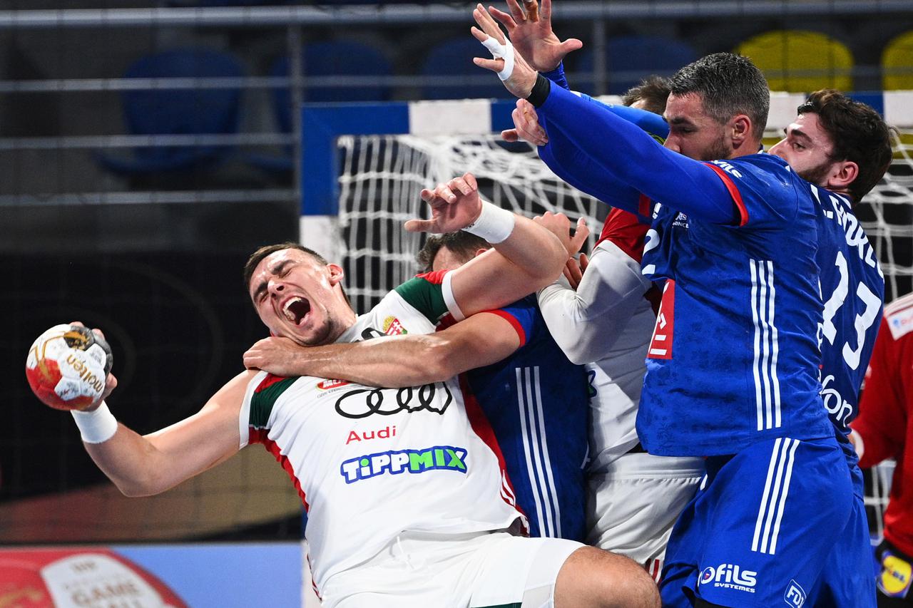 2021 IHF Handball World Championship - Quarter Final - France v Hungary