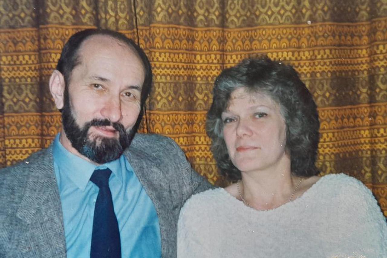 Nikola Štedul sa suprugom Shirley 1989., godinu dana nakon pokušaja atentata u Škotskoj. Iako je bio teško ranjen i pogođen sa šest metaka, Nikola je preživio