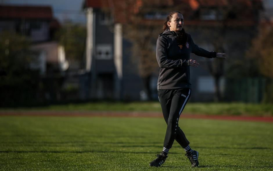Zagreb: Petra Mandić, trenerica NK Dubrava