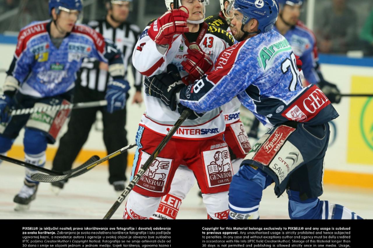 '25.01.2013., Zagreb - Arena Ice Fever, KHL Medvescak - EC KAC.  Photo: Dalibor Urukalovic/PIXSELL'