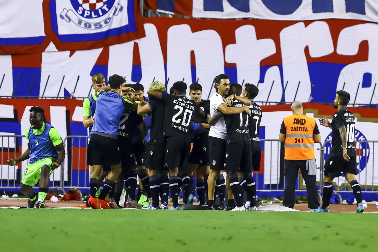 Split: Prva utakmica 3. pretkola UEFA Konferencijske lige HNK Hajduk - Vitoria SC