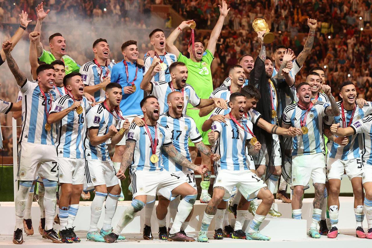 KATAR 2022 - Argentina podigla zlatni pokal Svjetskog nogometnog prvenstva