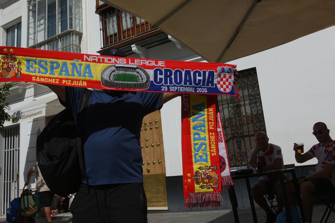 Sevilla: Navijači Hrvatske u gradu uoči utakmice sa Španjolskom