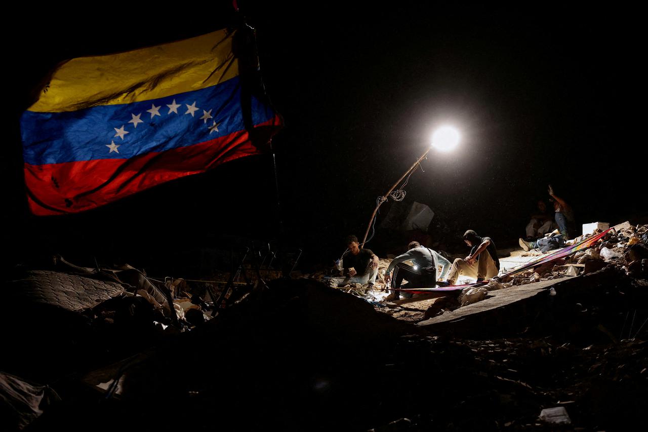 FILE PHOTO: Aftermath of earthquakes in La Guaira