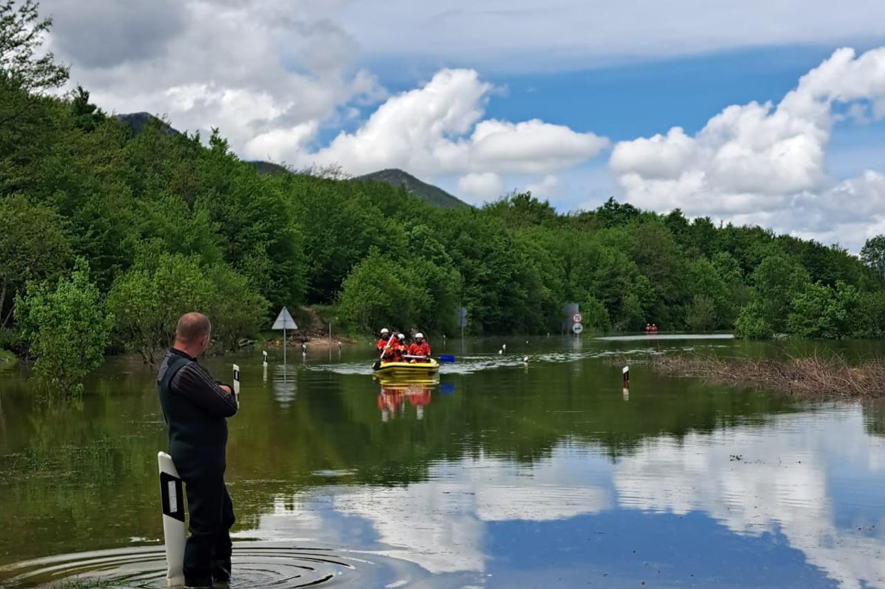 Posljedice poplave u Obrovcu