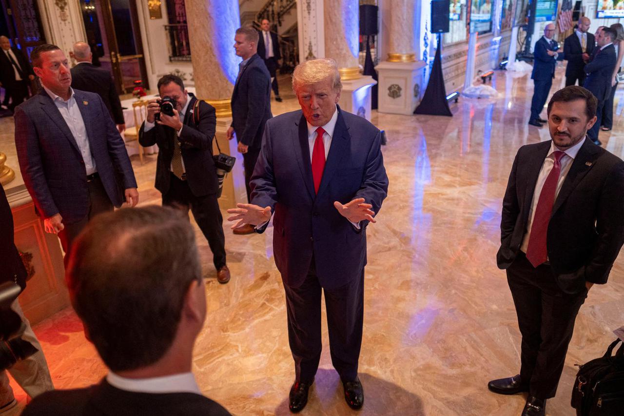 FILE PHOTO: Midterm elections night at Mar-a-Lago in Palm Beach