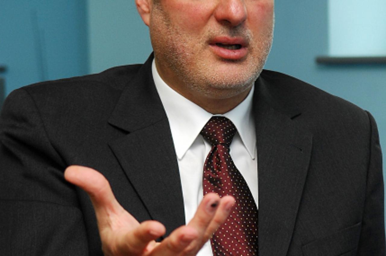 'za unu...02. 04. 2009. buzin/croatia airlines/predsjednik uprave croatia airlines ivan misetic Photo: Zeljko Hladika/Vecernji list'