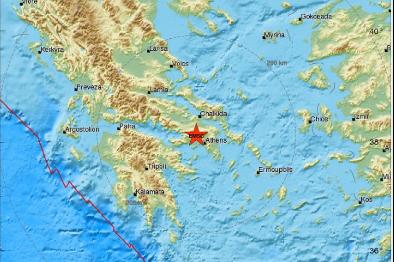 Potres u grčkoj