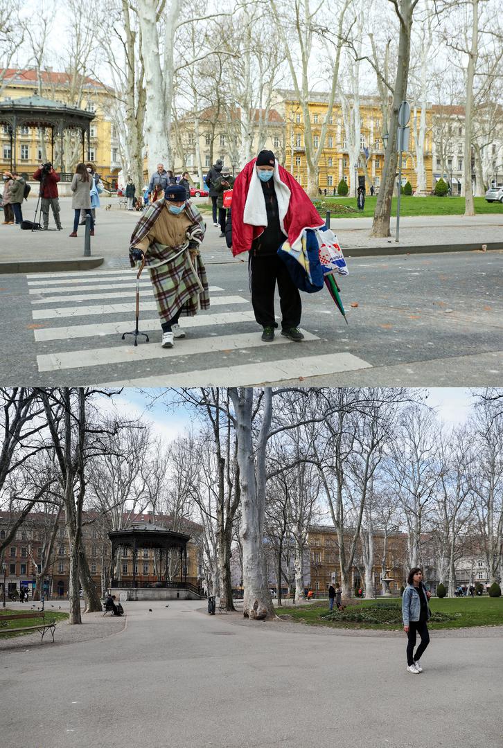 Sve su to bili prizori koji su zadesili Zagrepčane prije točno četiri godine kada je pogodio potres od 5,5 po Richteru. 