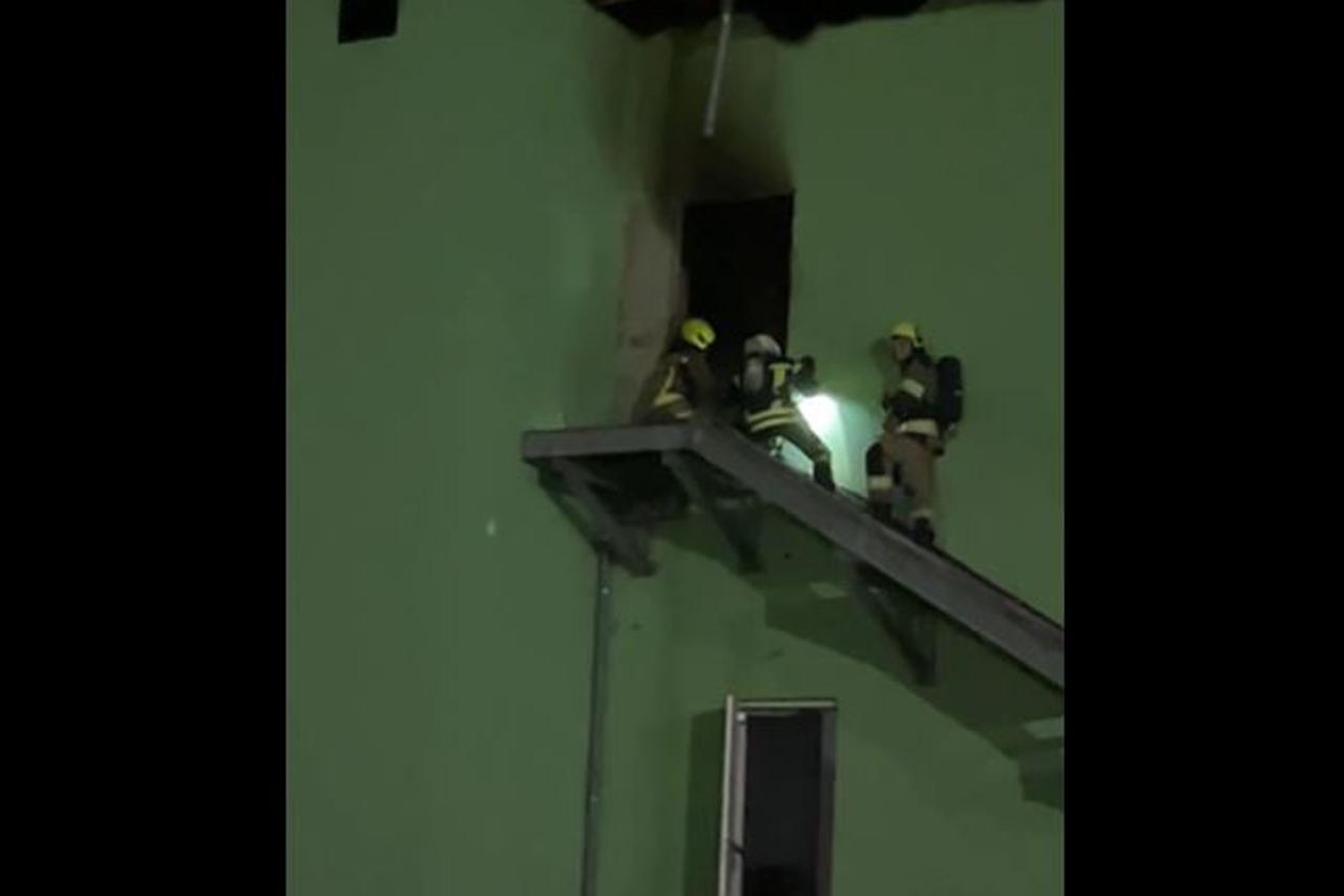 Požar u pogonu mesne industrije