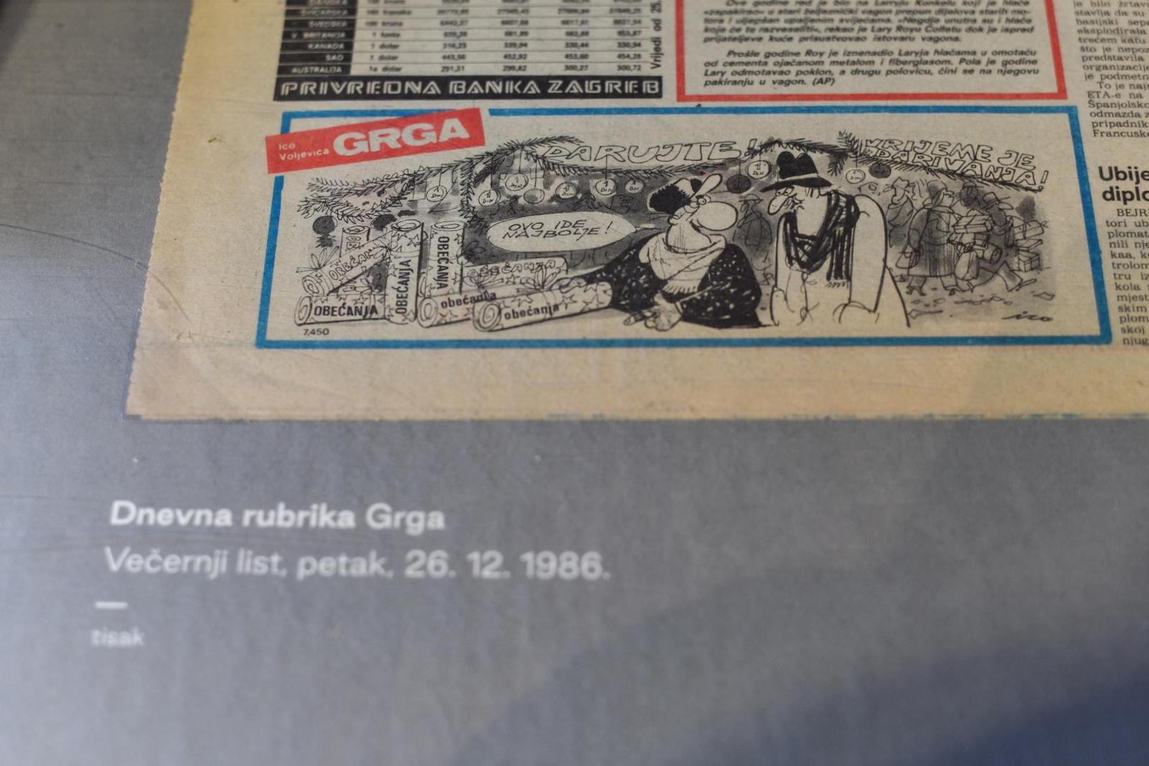 Večernjakov Grga zahvalio je čitateljima koji ga sada mogu sresti u Muzeju grada Zagreba