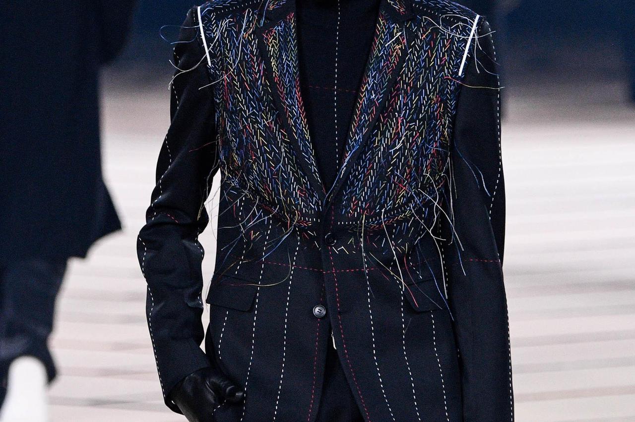 Paris Men's Fashion Week - Dior -  Runway A model walks the runway during the Dior Menswear Fall/Winter 2017-2018 show as part of Paris Fashion Week on January 22, 2017 in Paris, France. Photo by Alain Gil Gonzalez / ABACAPRESS.COM Gil-Gonzalez Alain/ABAC