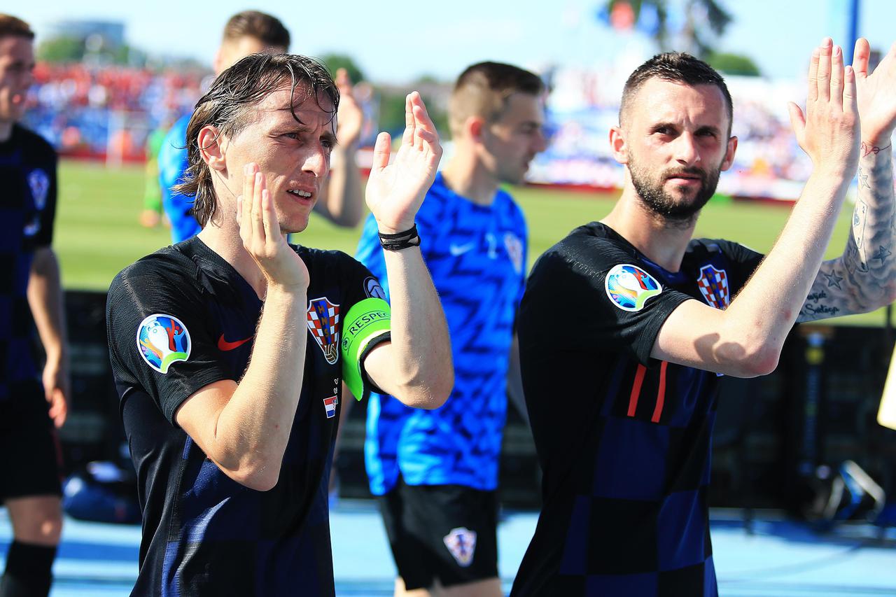 Luka Modrić i Marcelo Brozović