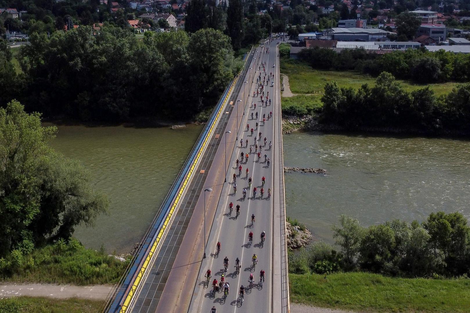 11.06.2022., Zagreb - Jubilarna 40. Vecernjakova biciklijada vozila se od Zagreba do Samobora. Photo: Igor Kralj/PIXSELL