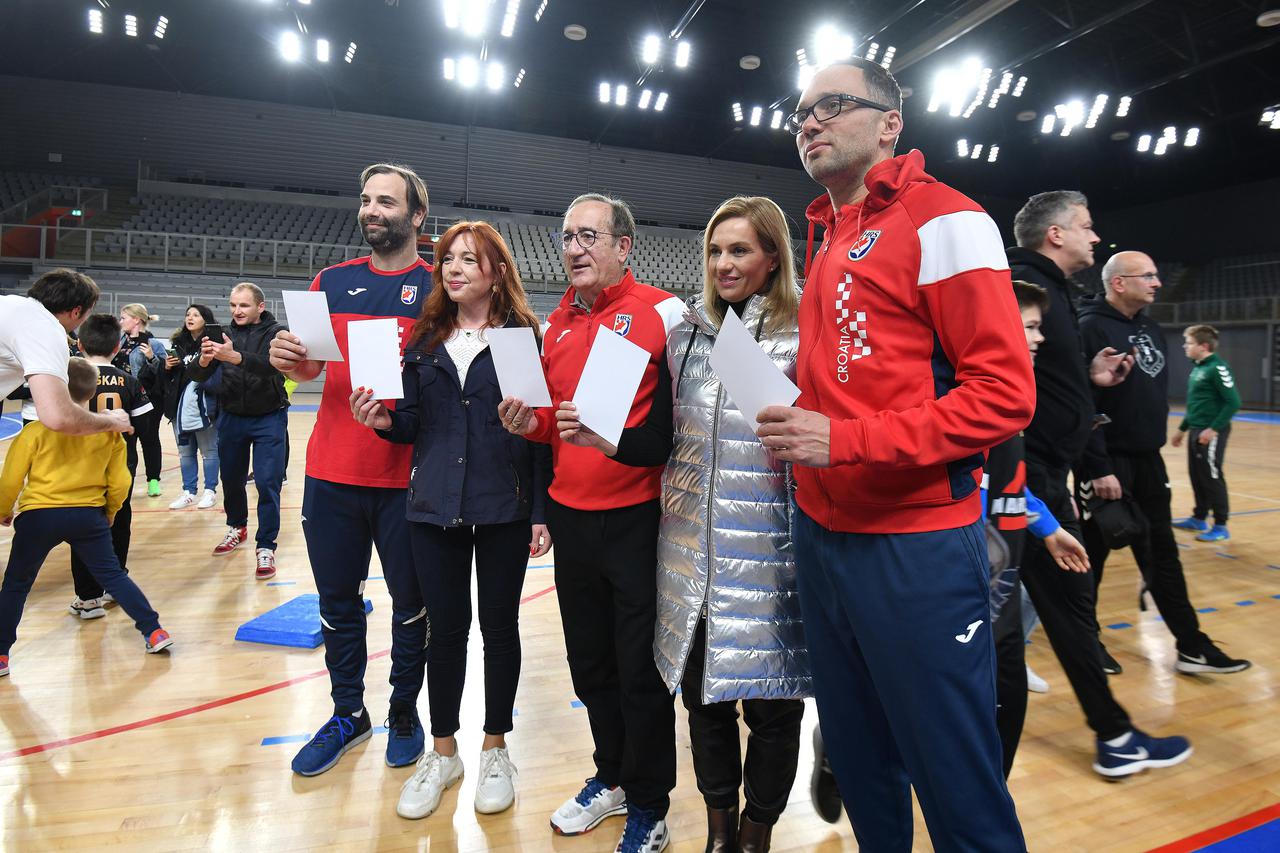 Varaždin: Održano druženje u sklopu priprema Hrvatske seniorske rukometne reprezentacije