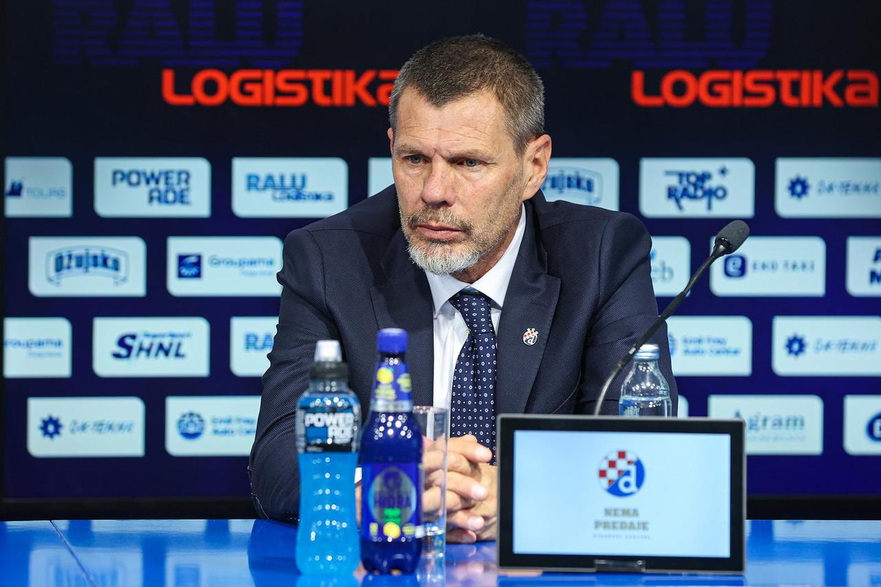 Zagreb: Na konferenciji za medije Dinamo predstavio novog trenera Maria Kovačevića