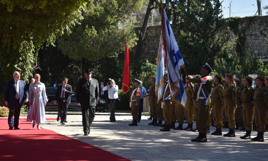 Kolinda Grabar-Kitarović u Izraelu