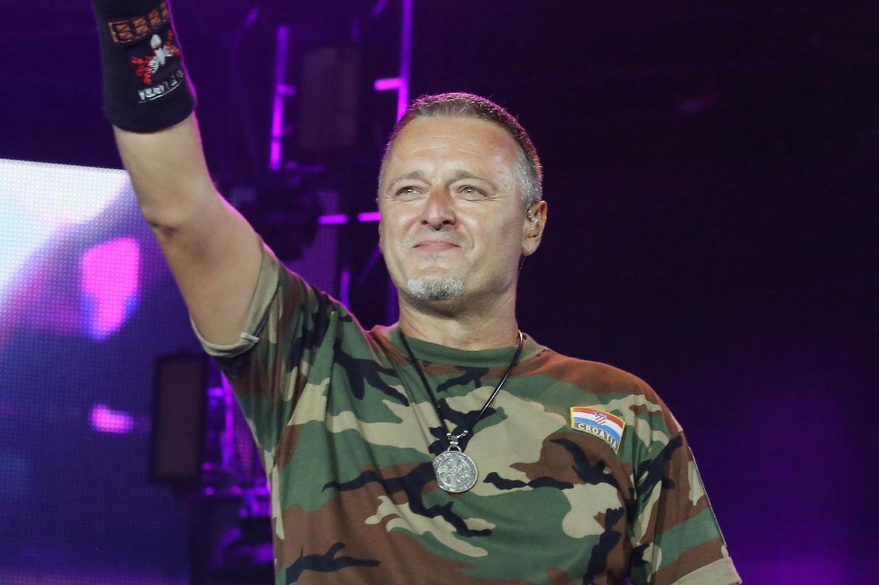 05.08.2015., Knin - Koncert Marka Perkovica Thompsona povodom svecanog obiljezavanja Dana pobjede i domovinske zahvalnosti, Dana hrvatskih branitelja te 20. obljetnice vojno-redarstvene akcije Oluja.