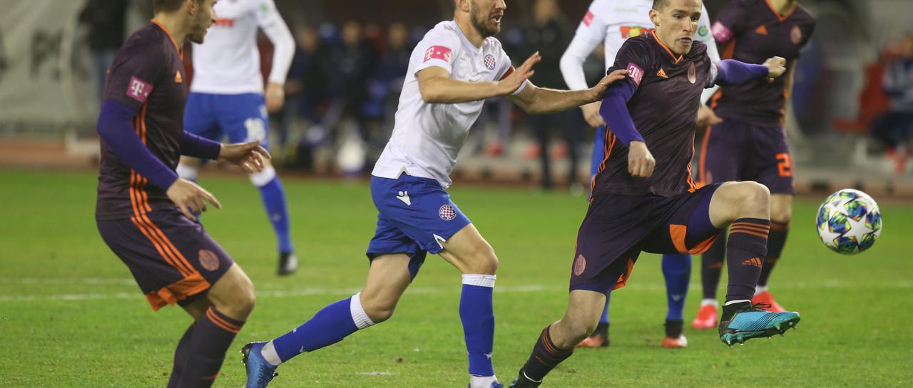 Hajduk s igračem manje slavio protiv Lokomotive, Mujakić pocrvenio u debiju