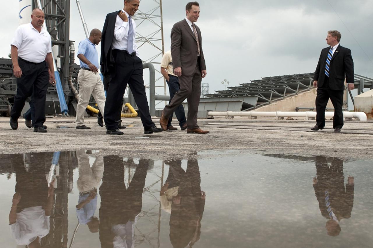 Obama i Elon Musk