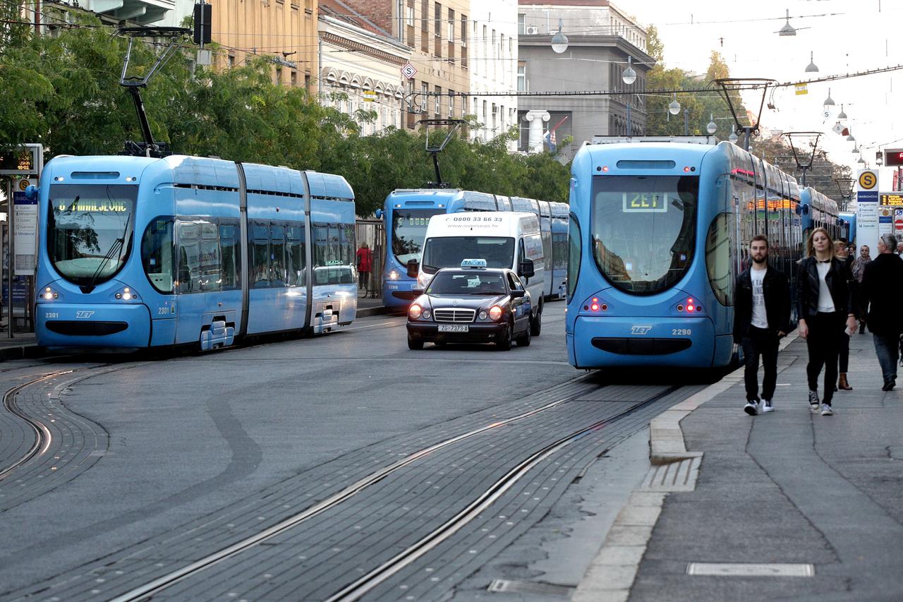 Zagreb: Zbog nestanka struje obustavljen tramvajski promet u centru grada