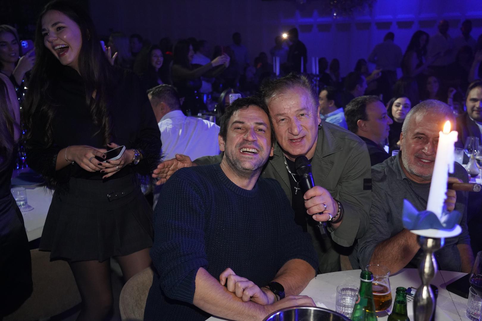 06, December, 2023, Belgrade - Performance of the Croatian rock band Prljavo kazaliste in the club Dorcoleta. Prljavo kazaliste, Goran Bogdan. Photo: Antonio Ahel/ATAImages.06, decembar, 2023, Beograd - Nastup hrvatskog rok benda Prljavo kazaliste u klubu Dorcoleta. . Photo: Antonio Ahel/ATAImages. Photo: Antonio Ahel/ATAImages./PIXSELL