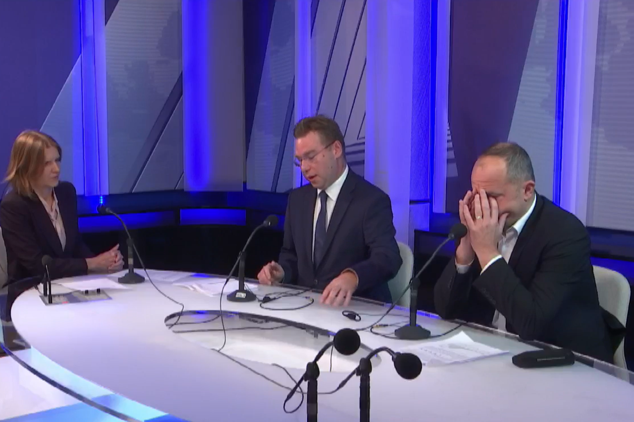 Marko Pavić (HDZ) i Siniša Hajdaš Dončić (SDP)
