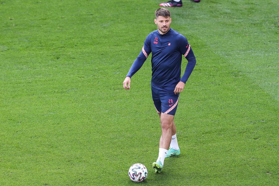 UEFA Europsko prvenstvo 2020, trening Hrvatske na Parkenu