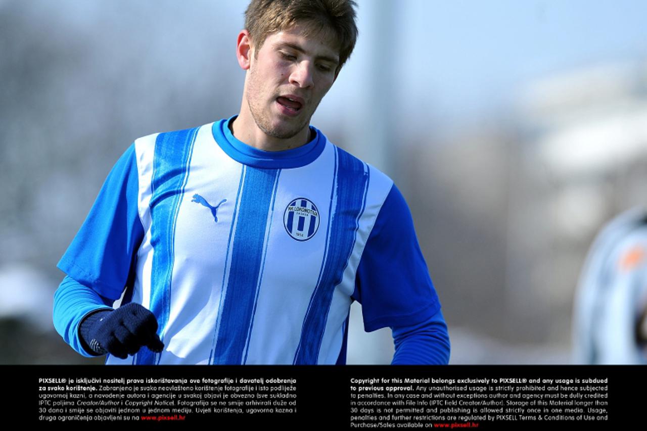 'SPECIJAL MAX  14.02.2012., Zagreb - Pripremna utakmica NK Lokomotiva - NK Zelina na igralistu s umjetnom travom na Maksimiru. Andrej Kramaric.  Photo: Goran Stanzl/PIXSELL'