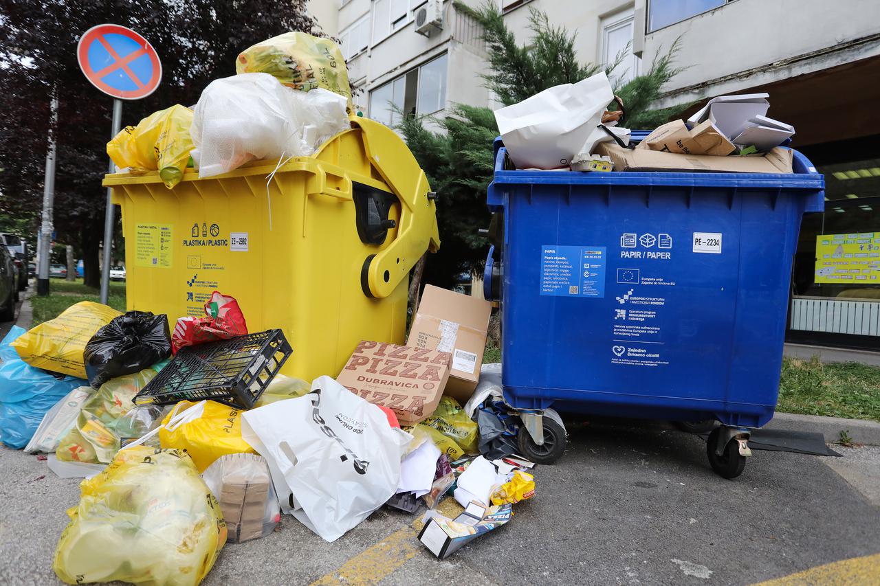 Zagreb: Naselja Gajnice i Stenjevec zatrpana su otpadom već duže vrijeme
