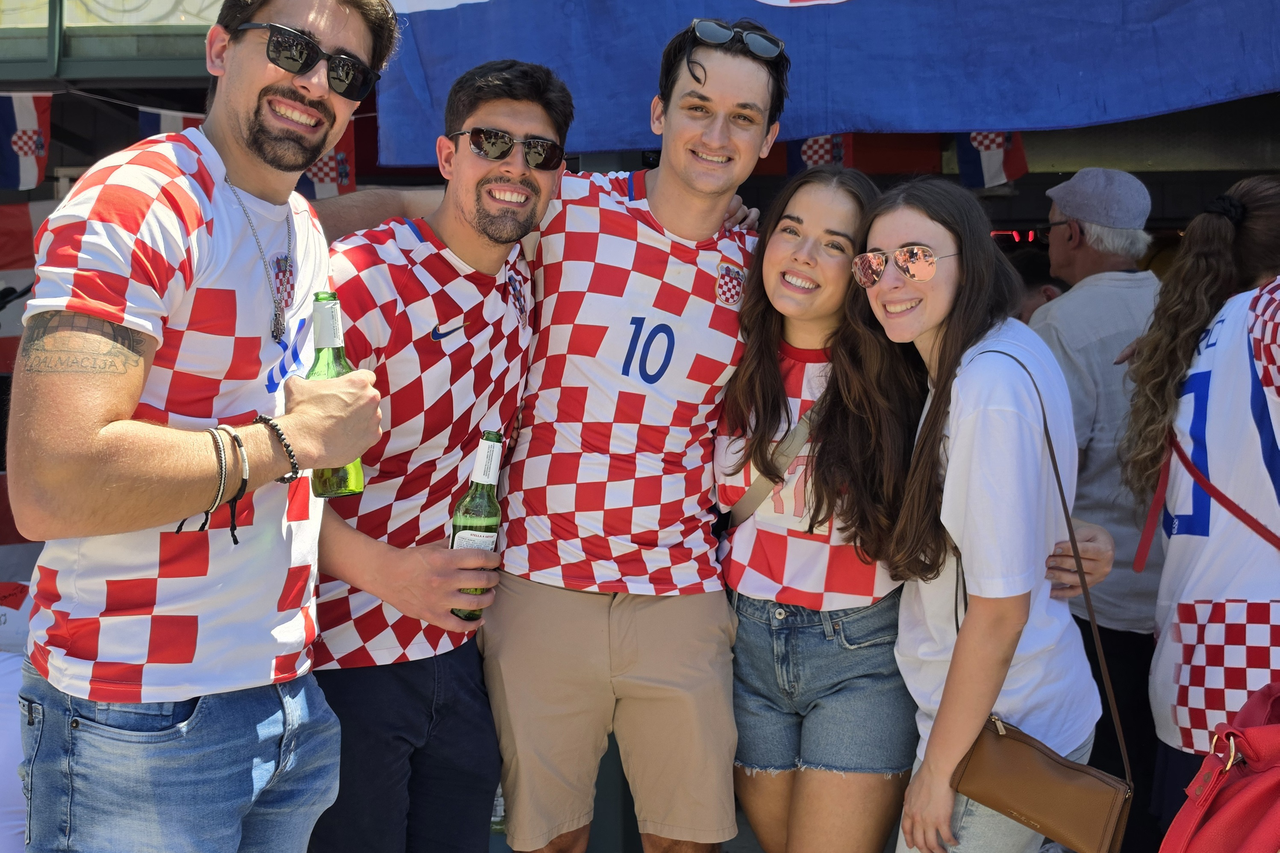 Hrvatski navijači u New Yorku