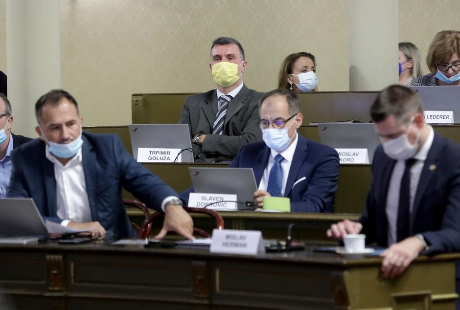 Zagreb: Na sjednici zagrebačke Skupštine o rebalansu gradskog proračuna