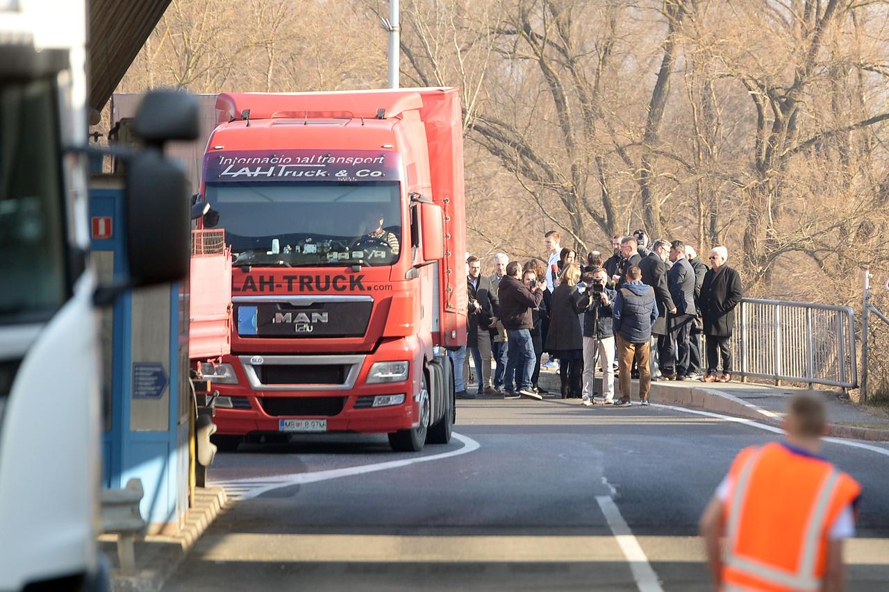 Mursko Središće: Prosvjed zbog zabrane kamionskog prometa kroz centar grada