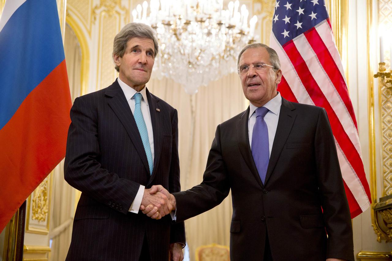John Kerry i Sergej Lavrov