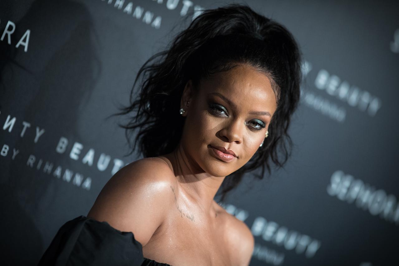 Soiree "Fenty Beauty by Rihanna" aux Jardins des Tuileries à Paris