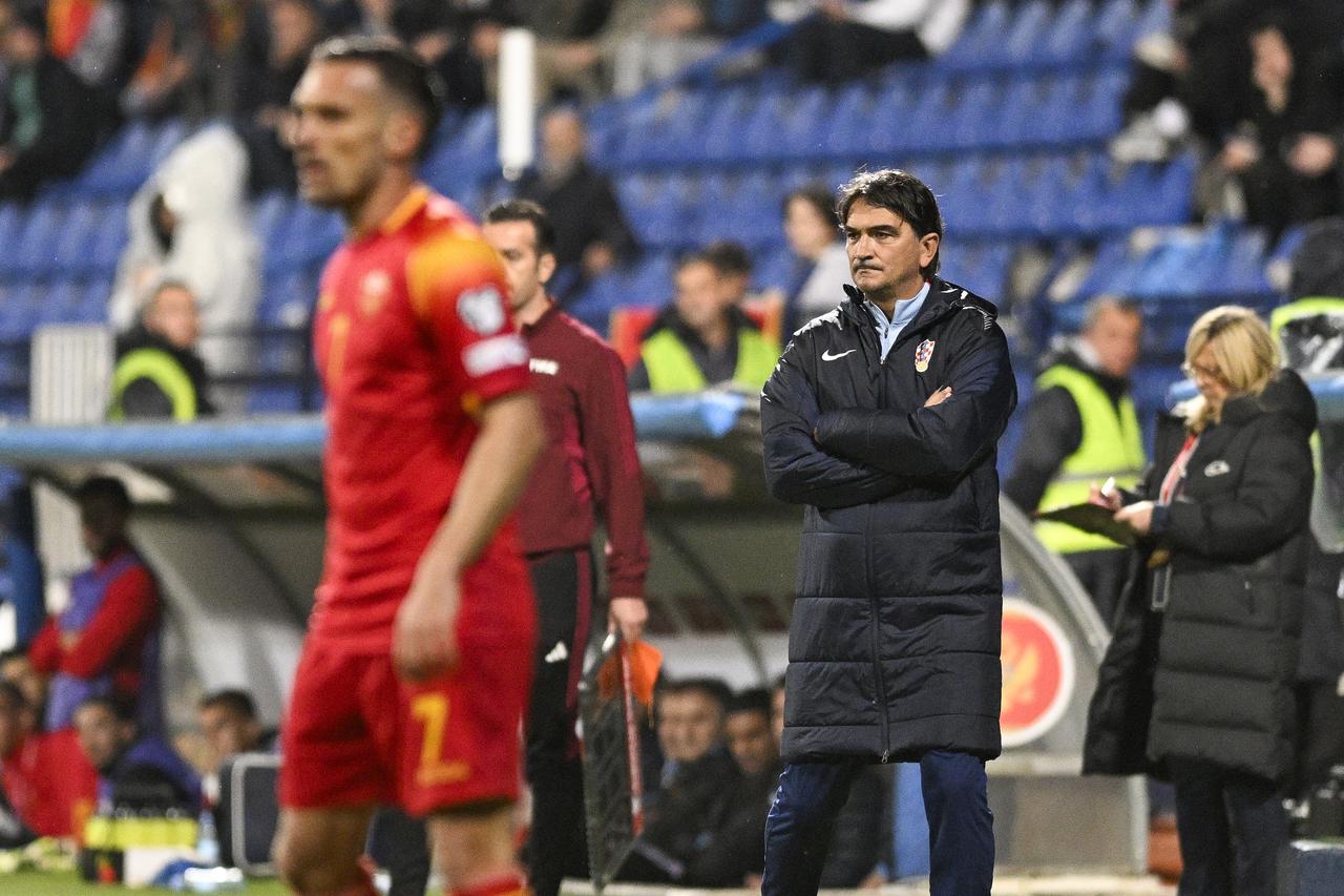 Utakmica kvalifikacija za Svjetsko nogometno prvenstvo 2026. Crna Gora - Hrvatska