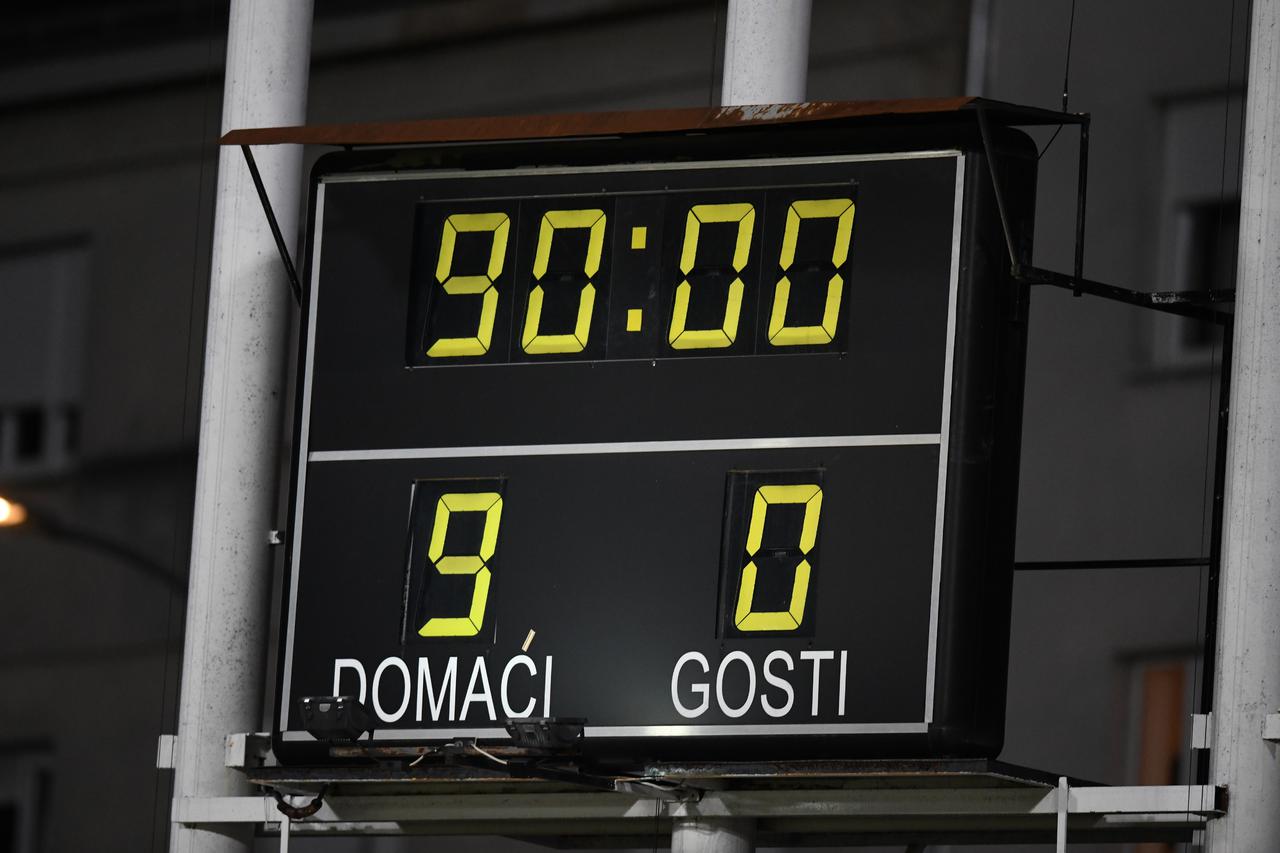 Hrvatska pobijedila San Marino 10:0, no semafor prikazuje samo jednoznamenkaste brojeve