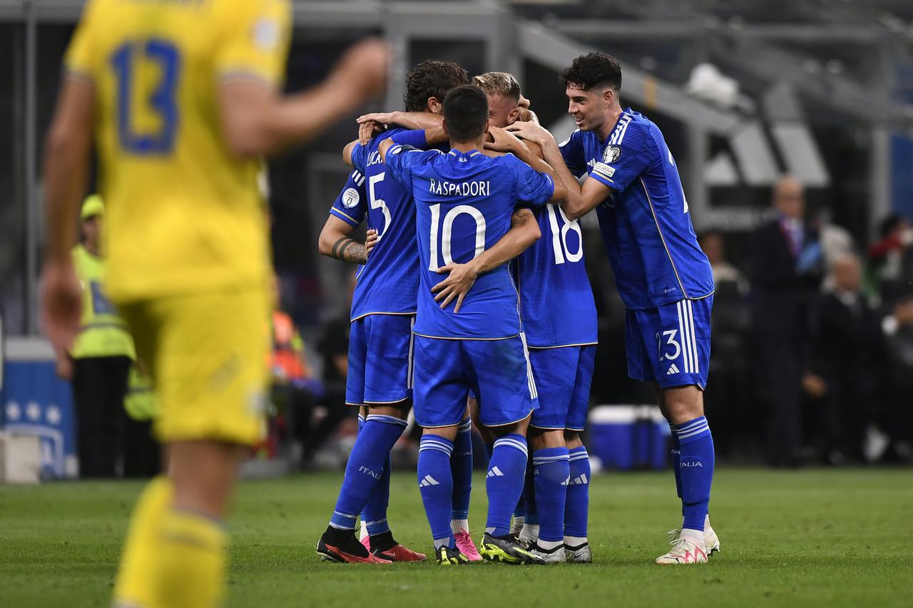 ITA, UEFA EM Qualifikation, Italien vs Ukraine