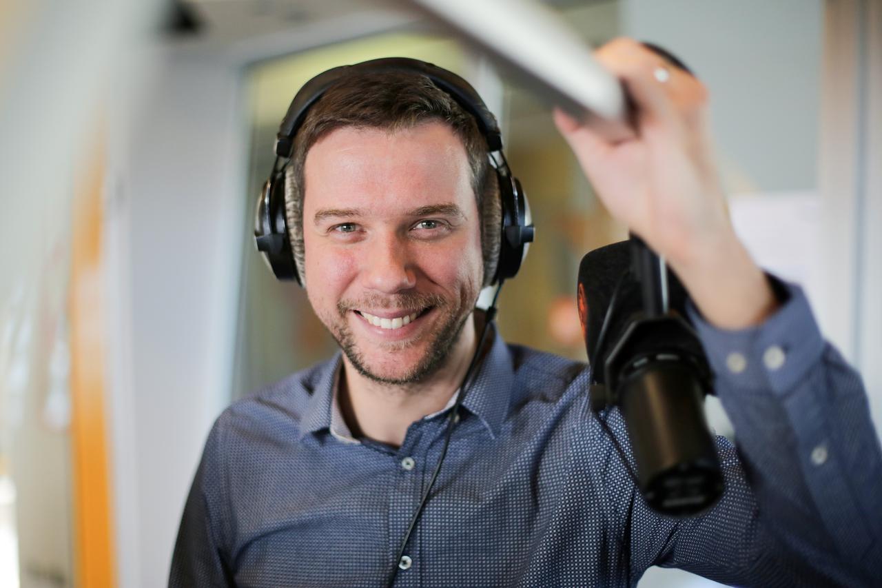 11.11.2015., Zagreb - Radijski voditelj i komicar Luka Bulic.  Photo: Grgur Zucko/PIXSELL