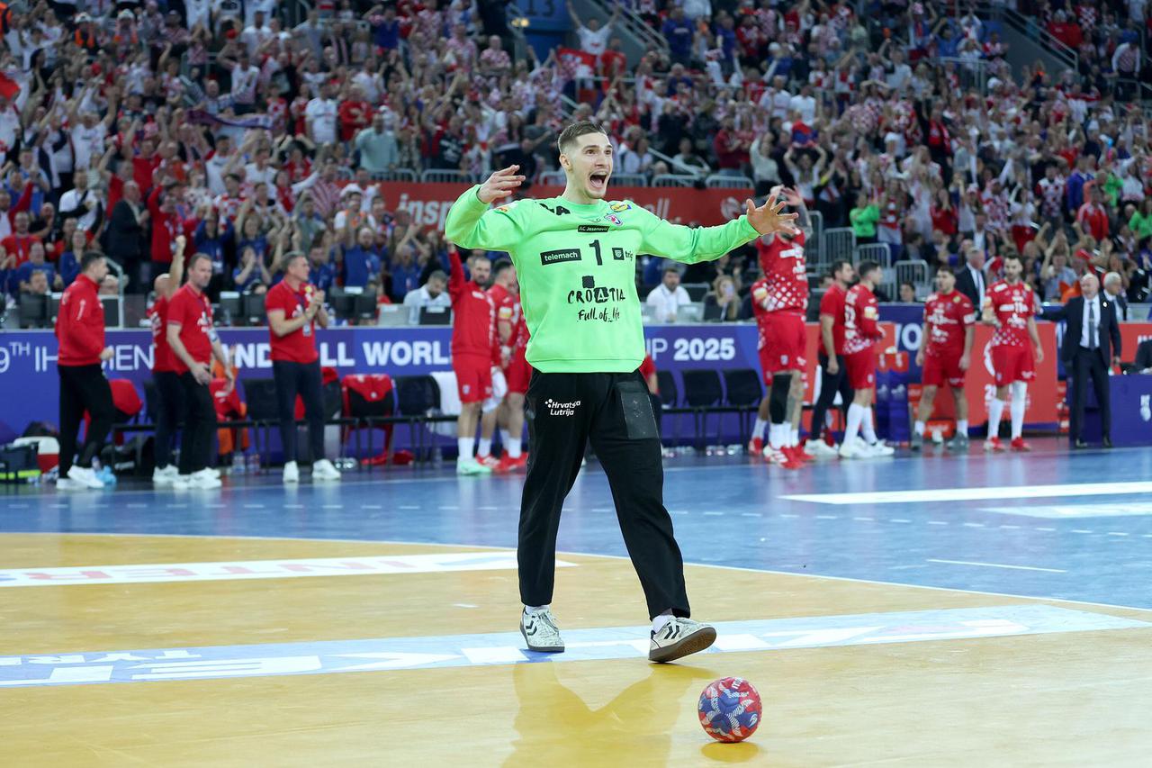 IHF Svjetsko rukometno prvenstvo 2025., polufinale, Francuska - Hrvatska