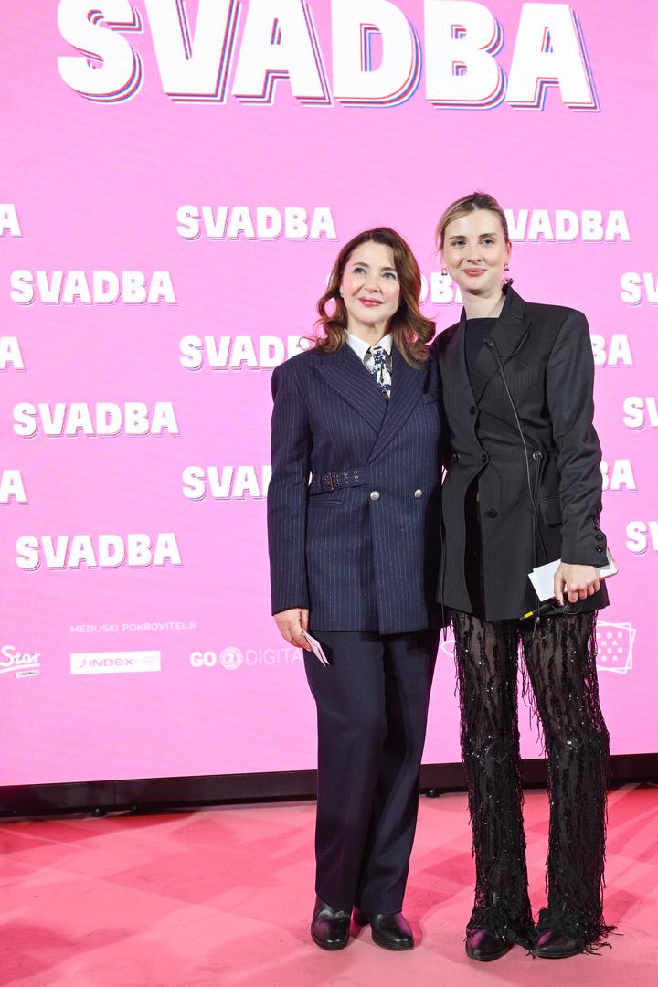 Glumica Sanja Vejnović i njezina kći Marta Eva 