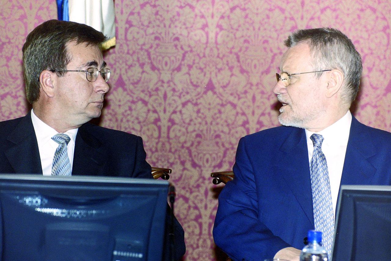 Dražen Budiša i Ivica Račan