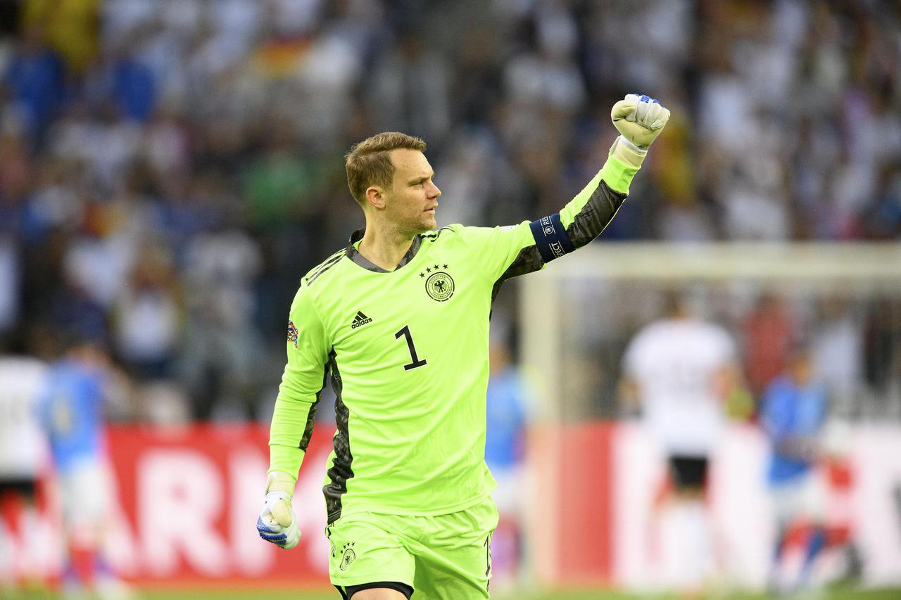 Soccer UEFA Nations League/ Germany - Italy 5:2.